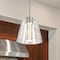 Nuvo Aura, 12 Inch LED Pendant, Brushed Nickel, K9 Bubble Crystal, 3000K CCT 62/2192 - alternate 5